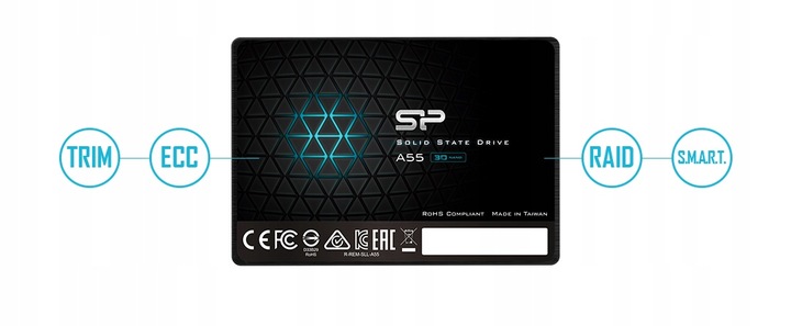 Dysk SSD Silicon Power A55 256GB 2.5 SATA3 3D NAND