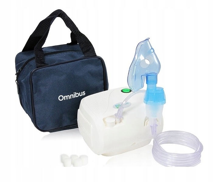 INHALATOR OMNIBUS CN116 NEBULIZATOR PRACA CIĄGŁA GRATIS ZESTAW DO INHALACJI