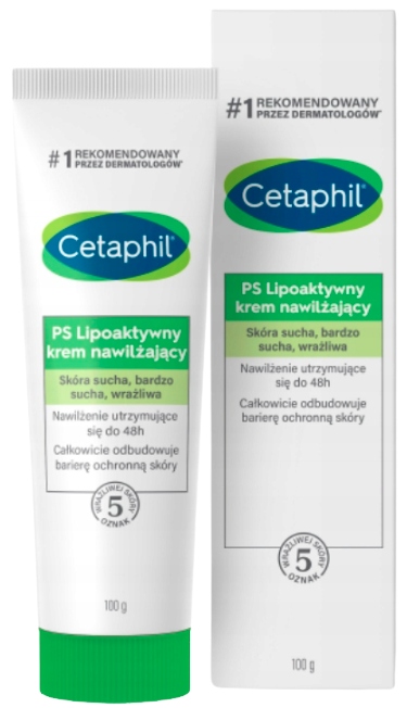 Cetaphil PS 100 ml lipoaktywny krem nawilżający