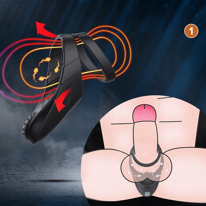 masazery prostaty z pierscieniem 10 funkcjami wibracji na penisa dla par