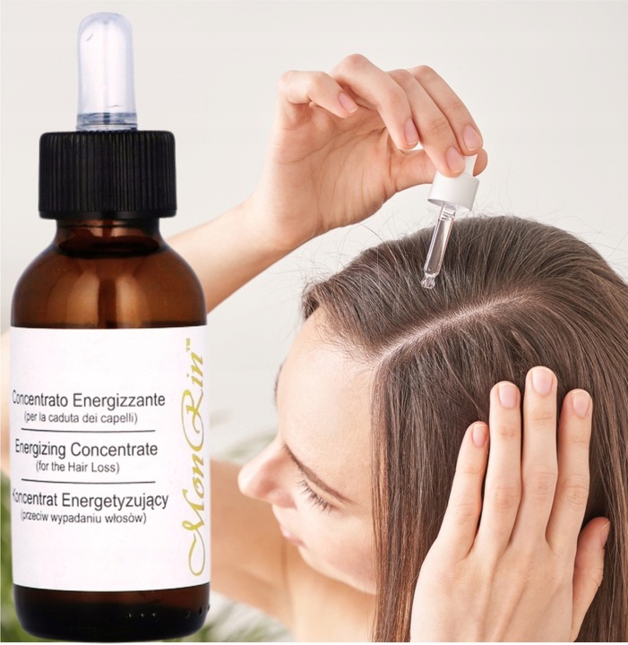 MONRIN KONCENTRAT ENERGETYZUJĄCY PRZECIW WYPADANIU WŁOSÓW Stymuluje Wzrost