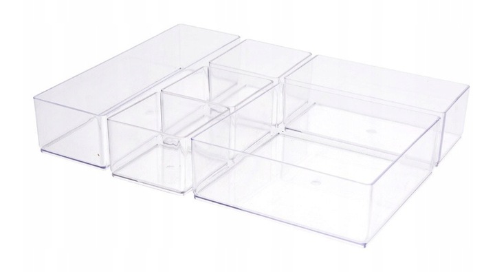 ORGANIZER NA KOSMETYKI POJEMNIK WKŁAD DO SZUFLADY MODUŁOWY
