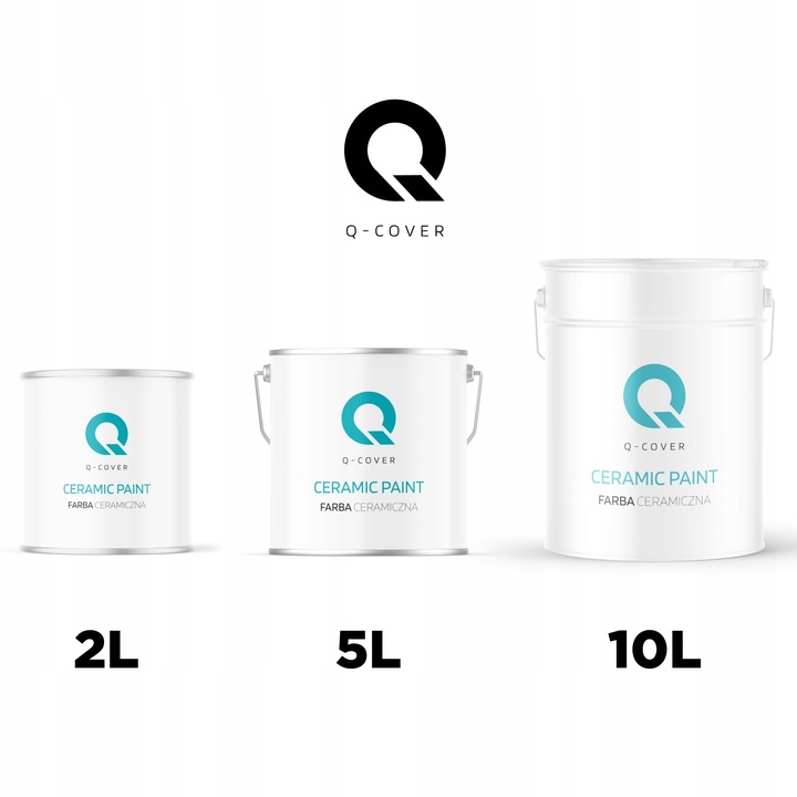 FARBA BIAŁA DO ŚCIAN CERAMICZNA CERAMIC 10L GŁĘBOKI MAT ŚNIEŻNA BIEL