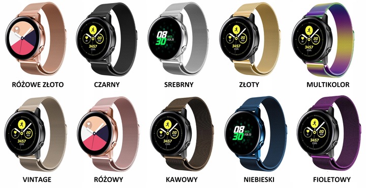 PASEK OPASKA BRANSOLETA DO HUAWEI WATCH GT 2 GT3 42MM ELEGANT | KOLORY