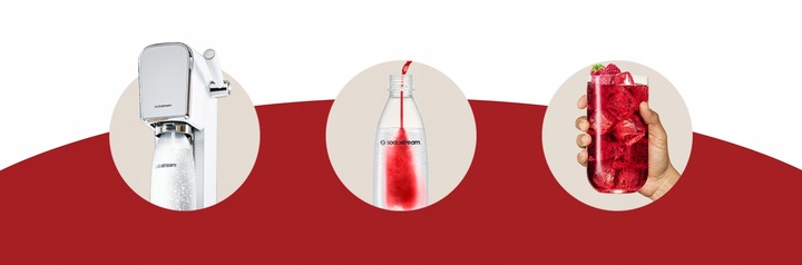 Syrop koncentrat do wody SodaStream Malina Bez Cukru 440ml