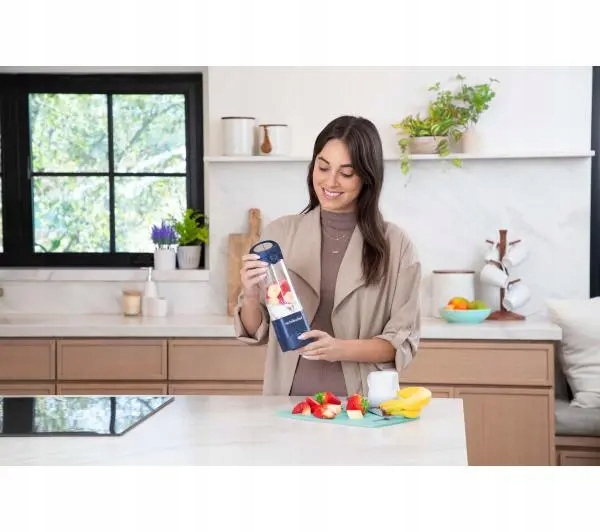 Blender kielichowy Nutribullet NBP003NBL Bezprzewodowy 0,47L Niebieski