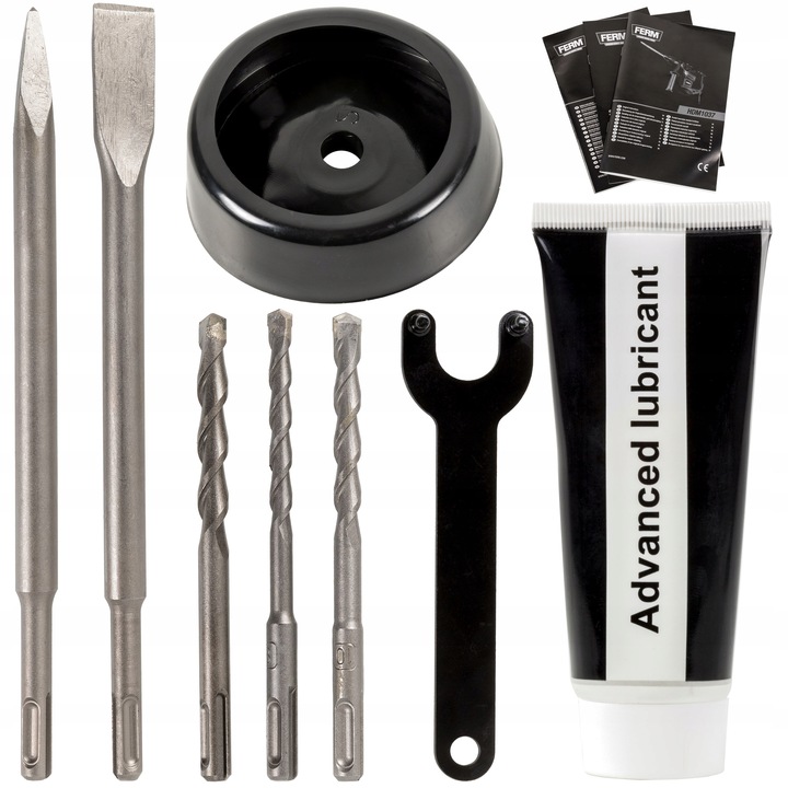 MŁOTOWIERTARKA MŁOT UDAROWY FERM 1500W 6J SDS+