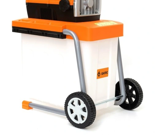 Rozdrabniacz do gałęzi, Rębak frezowy 2800W + Pojemnik na zrębki