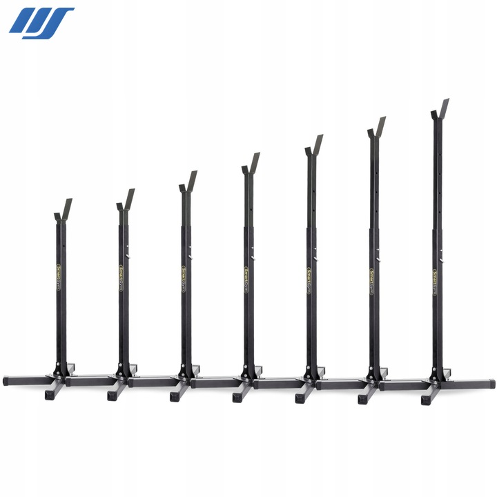 Stojaki pod sztangę regulowane do ćwiczeń siłownia asekuracja SmartGym