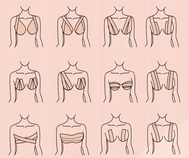 TAŚMA MODELUJĄCA UNOSZĄCA BIUST 5m + PLASTRY 20szt