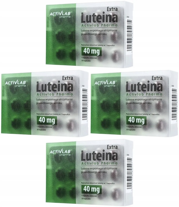 Activlab Luteina Extra 40mg Zdrowy Wzrok 30 kaps