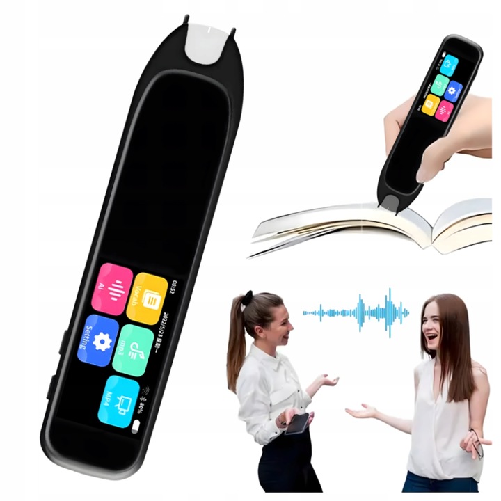 TŁUMACZ ELEKTRONICZNY TRANSLATOR DŁUGOPIS SKANER TEKSTU I MOWY NA ŻYWO