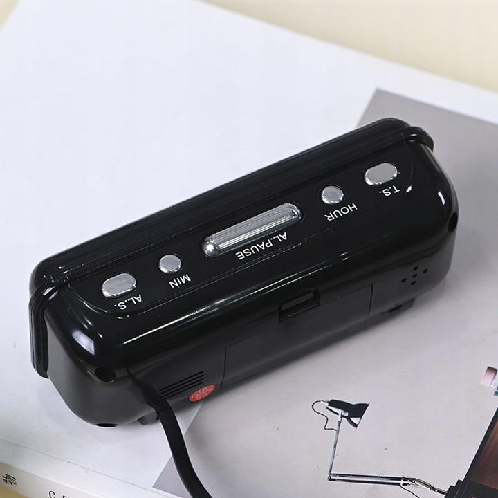 BUDZIK ZEGAR ELEKTRONICZNY SIECIOWY LED VST-738