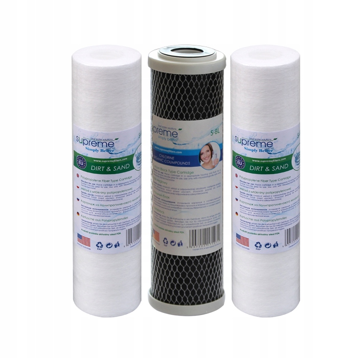 Komplet wkładów do SUPREME RO6 - QC