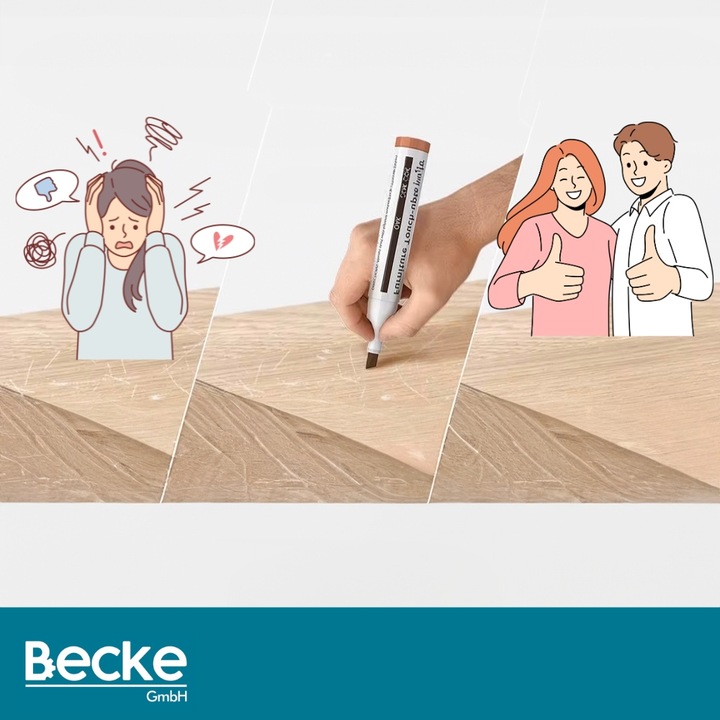 Zestaw 25 szt. naprawczy markery pisaki wosk do mebli paneli parkietu