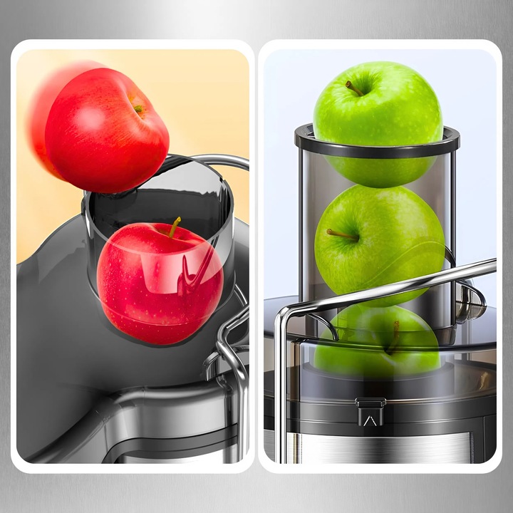 SOKOWIRÓWKA WYCISKARKA DO OWOCÓW SOKÓW WYSOKOOBROTOWA POJEMNIK NA SOK