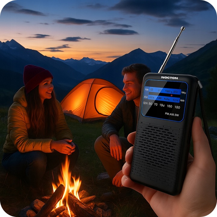 RADIO NA BATERIE MINI FM AM SW LATARKA TURYSTYCZNE KIESZONKOWE