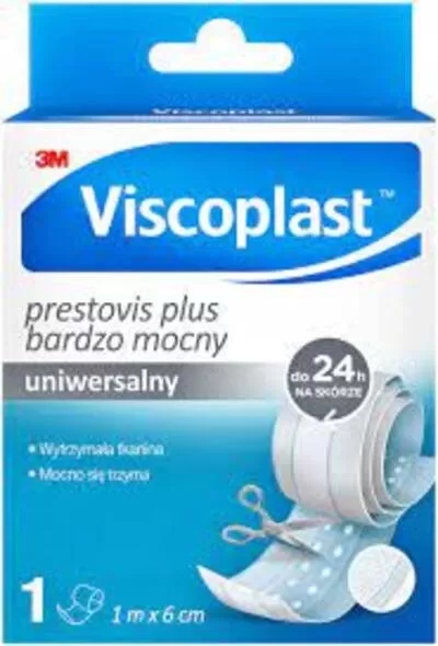 Plastry opatrunkowe Viscoplast Prestovis Plus 6cm x 1M do cięcia x 50 SZT