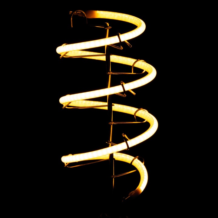 Żarówka LED A60 E27 6W 2200K FILAMENT DYMIONA OZDOBNA RETRO SPIRALNA