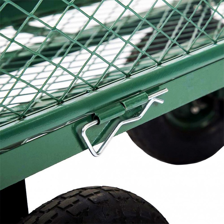 WÓZEK OGRODOWY TRANSPORTOWY DUŻY PRZYCZEPKA BOGIE-TRAX3 ROZKŁADANY DO