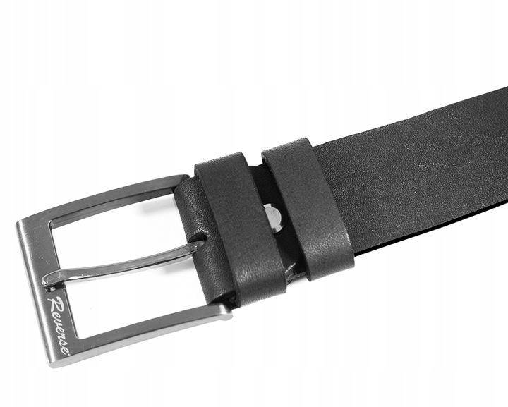 REVERSE Pasek męski SKÓRZANY pas do spodni CZR 110
