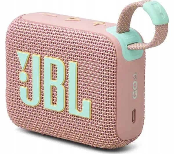 Głośnik przenośny JBL GO 4 Mobilny Bluetooth 4.2W Różowy