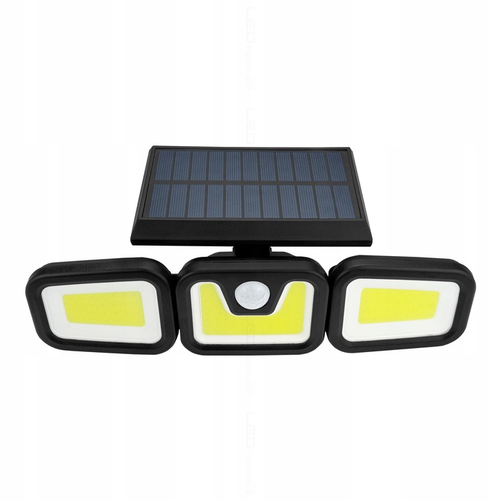 Naświetlacz solarny LED czujnik ruchu zmierzchu PIR Lampa zewnętrzna