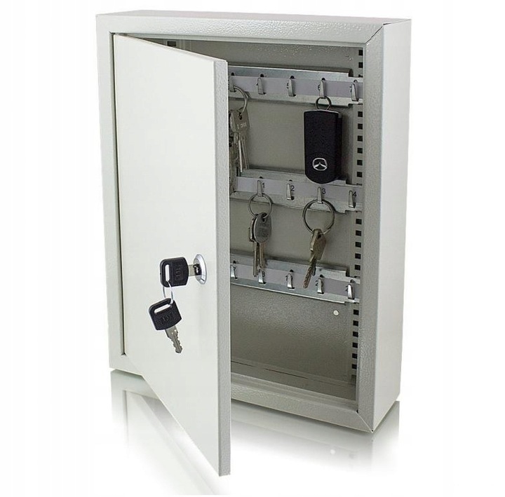 Metalowa Kasetka Szafka Skrzynka na 42 klucze