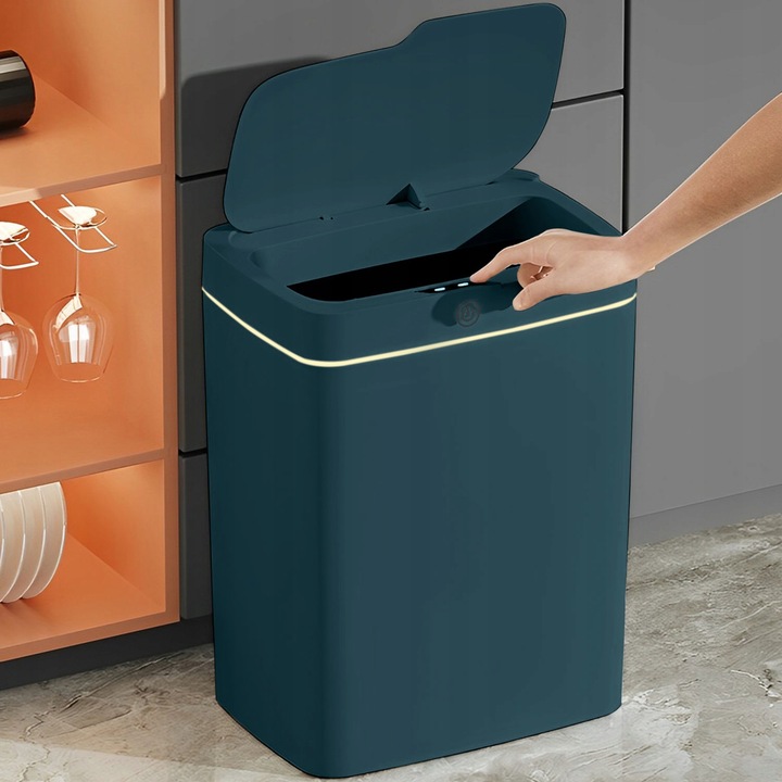 Automatyczny kosz na śmieci z czujnikiem ruchu 15L bezdotykowy MOZOS