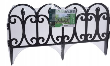 PŁOT PŁOTEK OGRODOWY PALISADA 4SZT 240CM OBRZEŻE