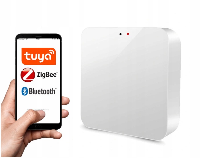 Bramka Zigbee 3.0 TUYA Centralka mostek WIFI SMART