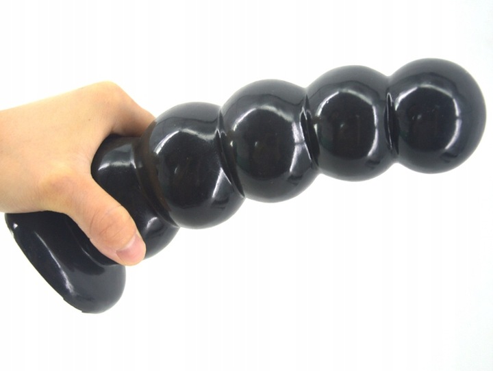 DUŻE DILDO INTYMNE BUTT PLUG KOREK MASAŻ UNISEX KULKI ANALNE