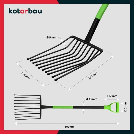 WIDŁY 10 ZĘBNE BURAKÓW ZIEMNIAKÓW KAMIENIA GABLE