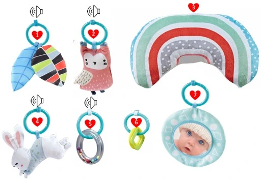 Duża Mata Edukacyjna Miękka Interaktywna 4w1