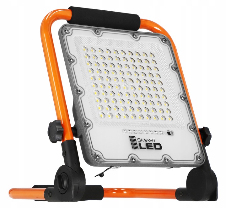 Halogen LED Roboczy Budowlany 50W = 400W Naświetlacz Przenośny