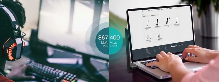 Karta sieciowa zewnętrzna TP-Link Archer T3U Plus