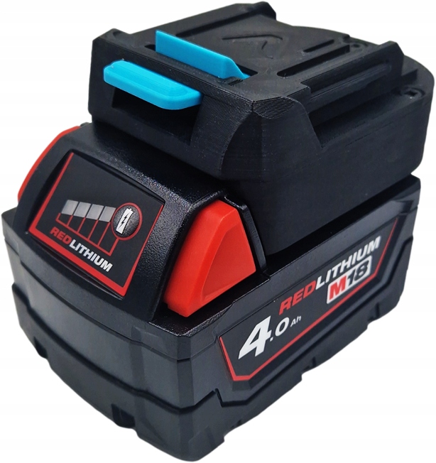 Adapter baterii Milwaukee do narzędzi Makita LXT akumulator