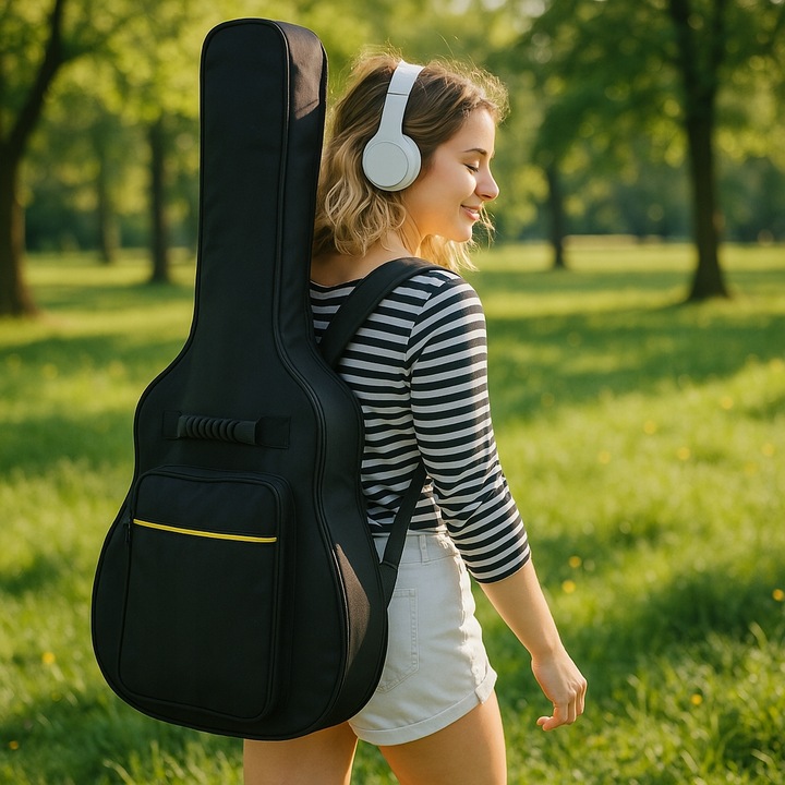 POKROWIEC NA GITARĘ KLASYCZNĄ AKUSTYCZNĄ SZELKI