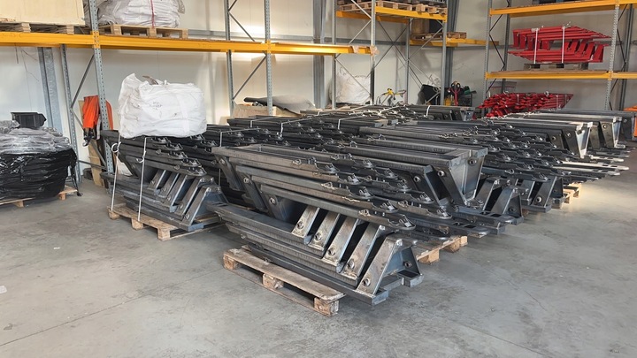 MADE IN POLAND POLSKI PALECIAK 120x55cm 2.5t RĘCZNY WÓZEK PALETOWY 2500K