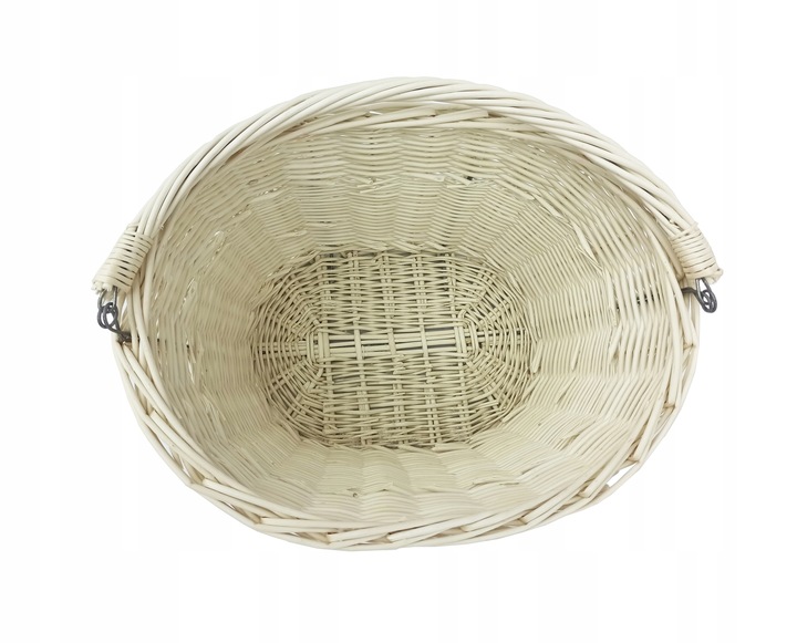 KOSZYK PRZEDNI NA ROWER ZAKUPY DUŻY KOSZ WIKLINOWY ROWEROWY STYLOWY Z1