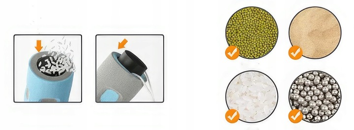 HULA HOP HULAHOP ODCHUDZAJĄCE METALOWE GĄBKOWE + SKAKANKA GRATIS