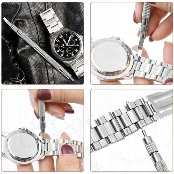 Teleskopy do paska Zestaw naprawczy paska do zegarków 8-25mm 360szt
