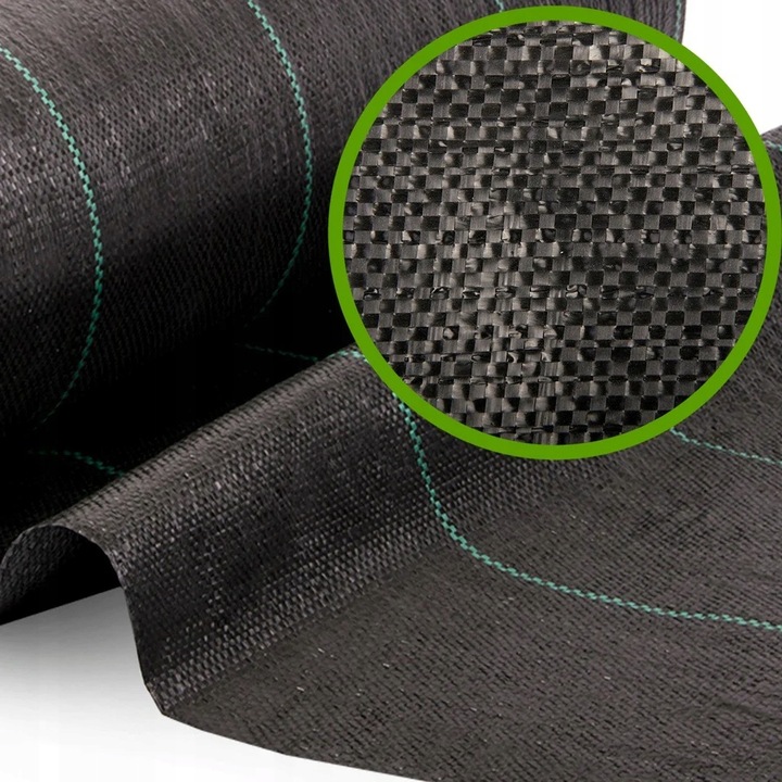 NAJMOCNIEJSZA AGROTKANINA ANTYCHWASTOWA 90g 1,1x50m UV3% AGROWŁÓKNINA