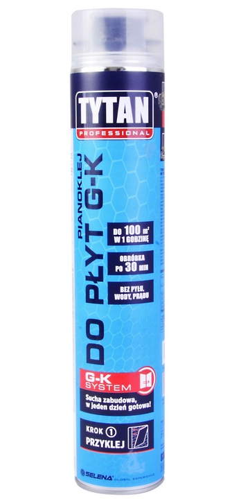 Pianoklej do płyt gipsowych G-K Tytan Professional 830 ml