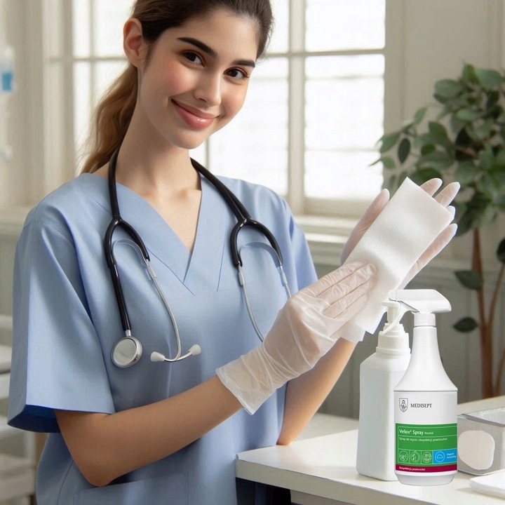 VELOX SPRAY 1L DEZYNFEKCJA POWIERZCHNI