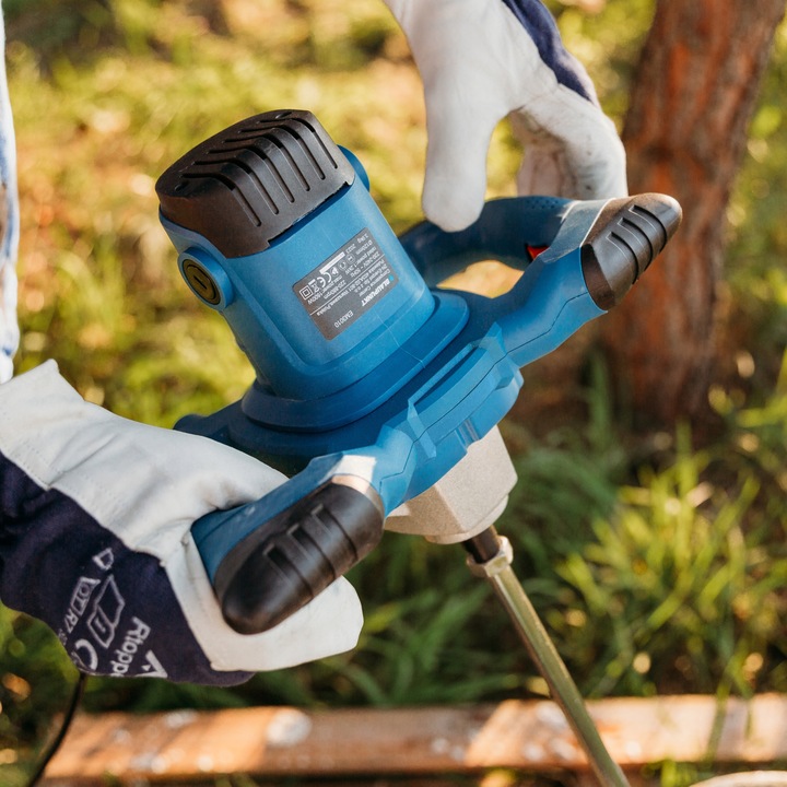 Mieszadło Elektryczne Do Kleju Zapraw Farb Betonu 2x Mieszalnik