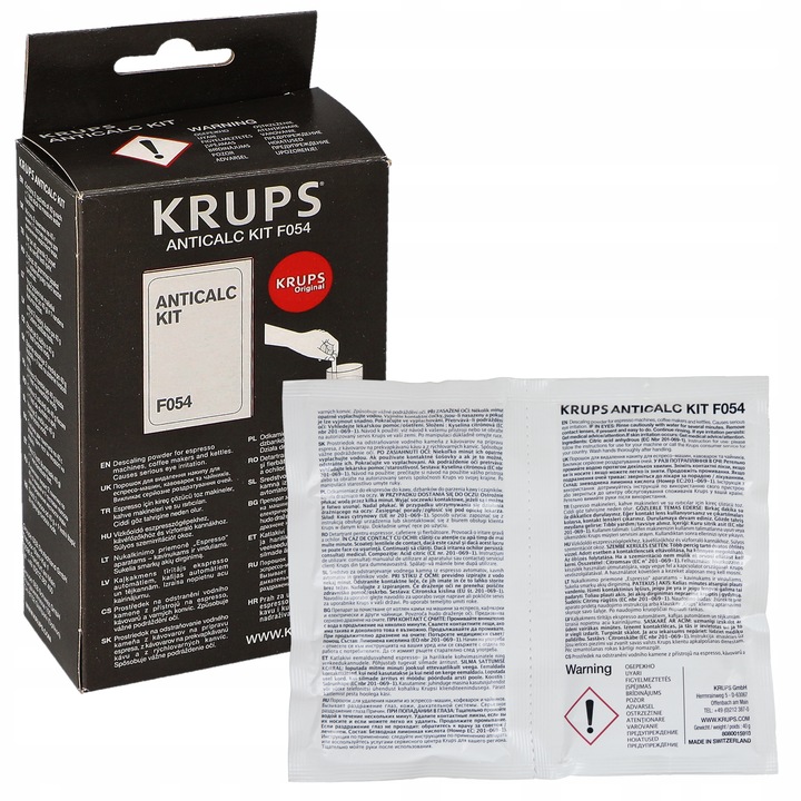 Odkamieniacz do ekspresu saszetki Krups