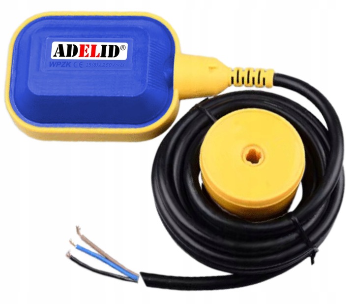 Wyłącznik włącznik pływakowy do pompy czujnik 5m pływak H07RNF