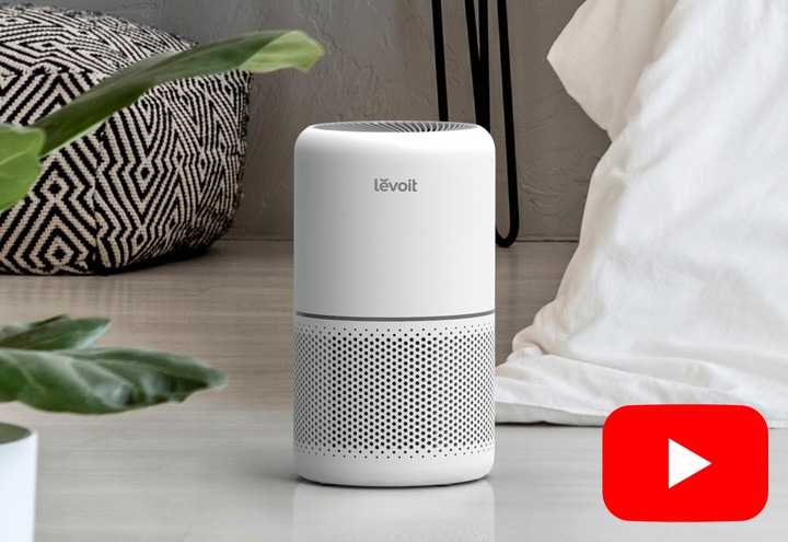 Oczyszczacz powietrza Levoit Core 300S HEPA smog dym smart wifi auto