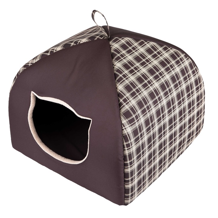 Budka dla kota, Duża Buda Igloo - roz. R3: 49x49cm